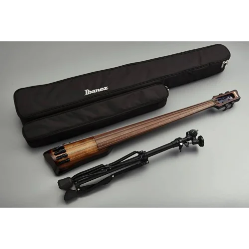 IBANEZ UB804-MOB Mahogany Oil Burst Elektro Bas Gitar ( Stand Dahil )