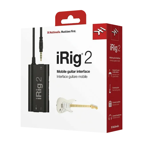 IK Multimedia iRig 2 Elektro &  Bas Gitar Ses Kartı (iOS)