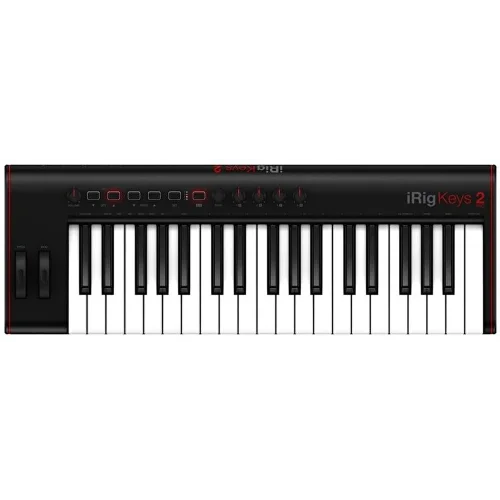 IK Multimedia iRig Keys 2 Pro 37-Tuşlu MIDI Klavye (iOS, Android, Mac &  PC)