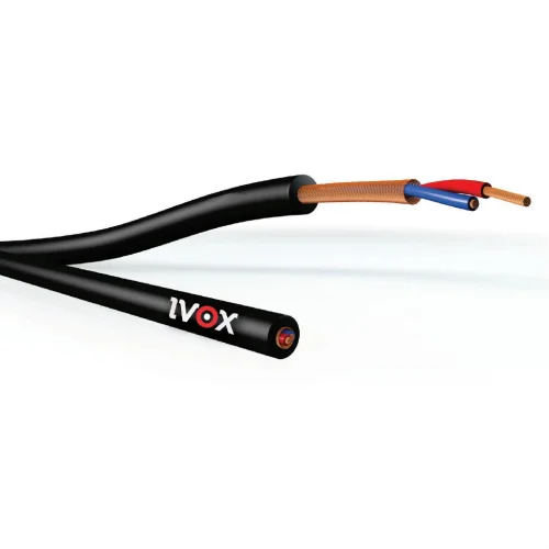 IVOX VF 224 TWIN FLAT 2x2x0,22 Çift Blendajlı 2-kanal XLR için bağlantısı Stereo Mikrofon Kablosu