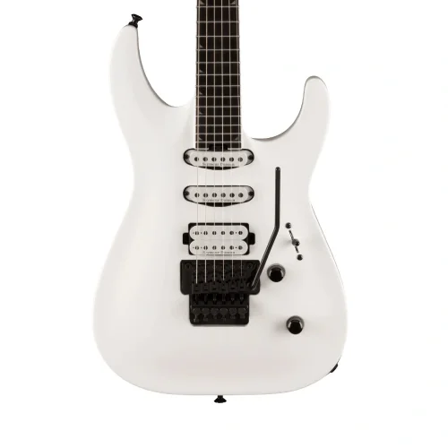 Jackson Pro Plus Serisi Soloist SLA3 Abanoz Klavye Snow White Elektro Gitar