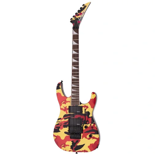 Jackson X Serisi Soloist SLX DX Camo Laurel Klavye Multi-Color Camo Elektro Gitar