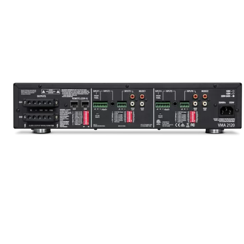 JBL VMA 2120 8 kanal 2x120W Mixer-Ampli 2-zone, Bluetooth/USB