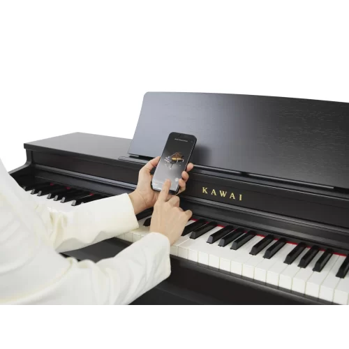 KAWAI CN201R Gül Ağacı Dijital Duvar Piyanosu (Tabure & Kulaklık Hediyeli)