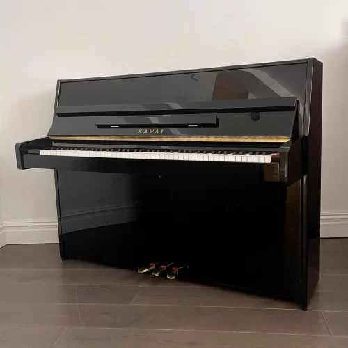 KAWAI K-15E M/PEP Parlak Siyah 110 CM Duvar Piyanosu