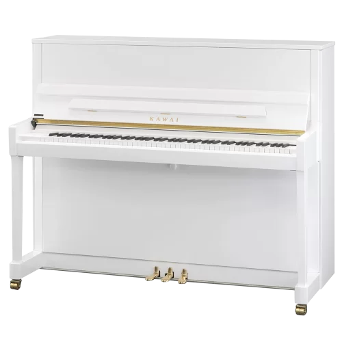 KAWAI K-300 WH/P  122 CM Parlak Beyaz Duvar Piyanosu