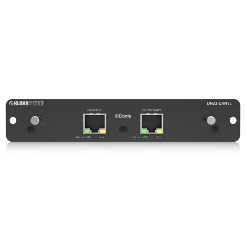 Klark Teknik DN32-DANTE | Audinate Dante Genişleme Modülü (32 Bidirectional-Kanala Kadar)