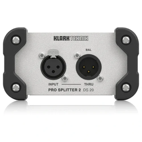 Klark Teknik DS-20 Pasif Sinyal Splitter 1-Giriş/2-Çıkış