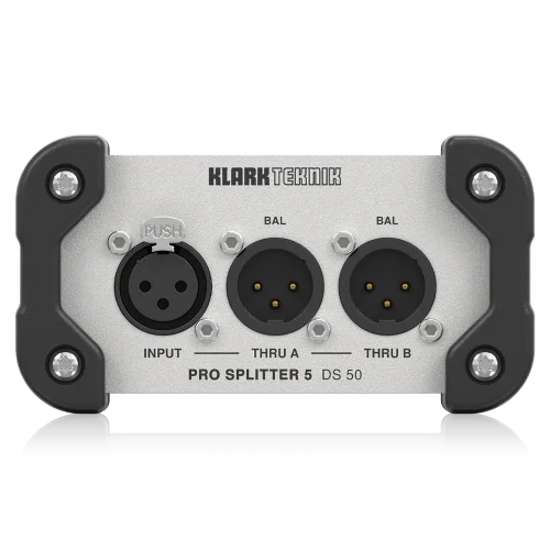 Klark Teknik DS-50 Pasif 1-Giriş/5-Çıkış Sinyal Splitter (Geniş Dinamik Aralık)