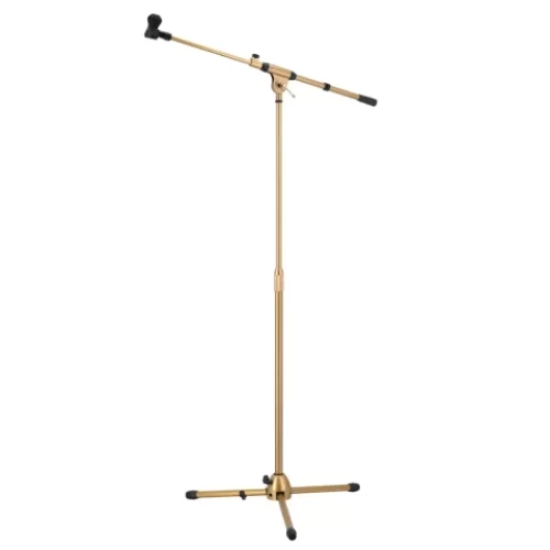K.Meister BS-102 GOLD Pro High End Akrobat Mikrofon Sehpası, Bas Çek 4..7 Kg