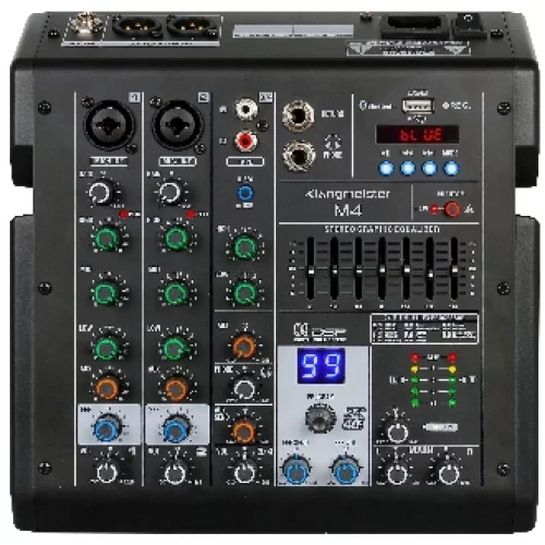 K.Meister M4 4 Kanal Dec Mikser, BT/USB/REC