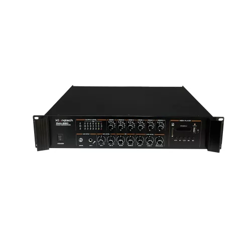 K.Meister ZMA-650 6 Zone 650W/100V Mixer Amplifier | Bluetooth | Radyo | USB