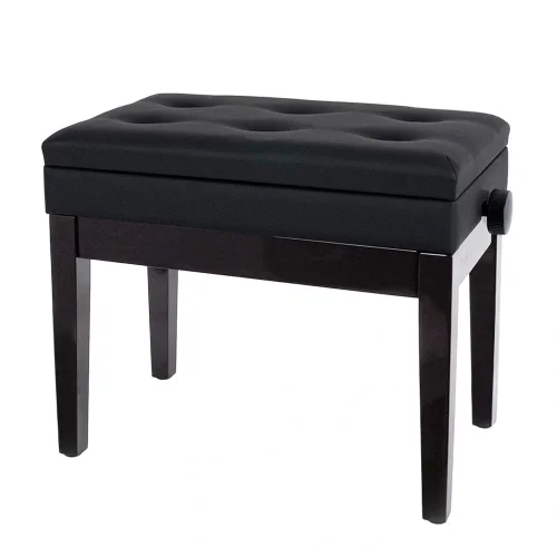 KOZMOS DX16-RW Ayarlı Piyano Taburesi - Kahverengi - Siyah