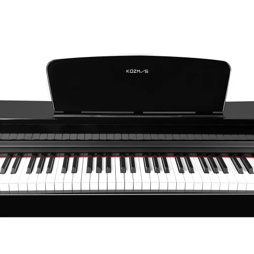 KOZMOS KDGP-30-BK Parlak Siyah Mini Kuyruklu Dijital Piyano (Tabure & Kulaklık Hediyeli)