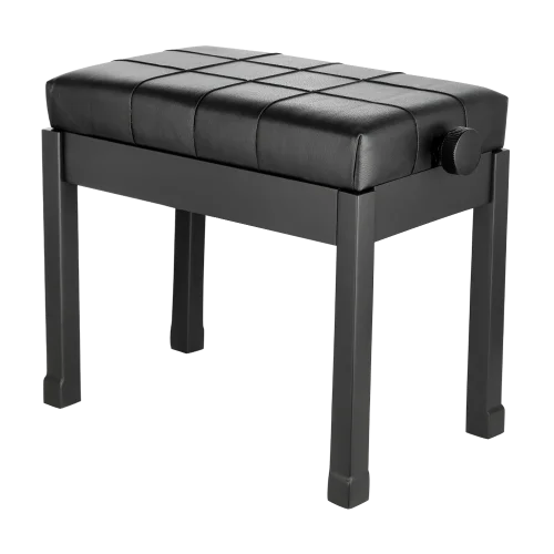 KOZMOS KPB-120BK-KP / Ayarlı Piyano Taburesi  (Siyah)