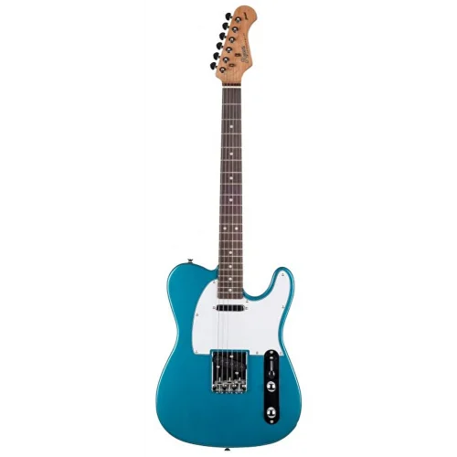 Kozmos KTL-ALDSS-GRWN-LPB SS Cilalı Sap Gülağacı Klavye Lake Placid Blue Elektro Gitar
