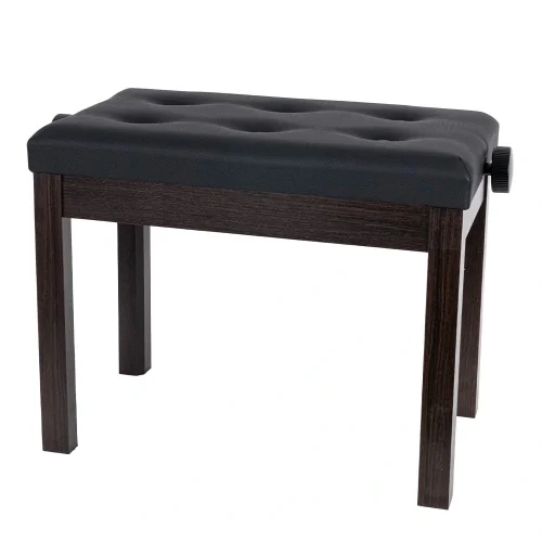 KOZMOS P-310-RW Ayarlı Piyano Taburesi - Kahverengi - Siyah