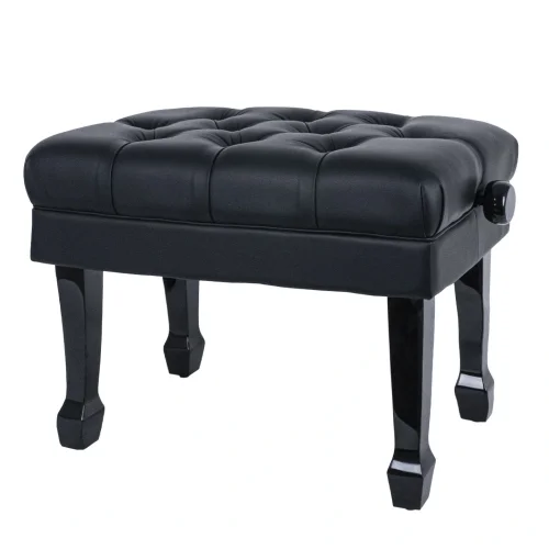 KOZMOS QT503-BK Ayarlı Piyano Taburesi - Siyah