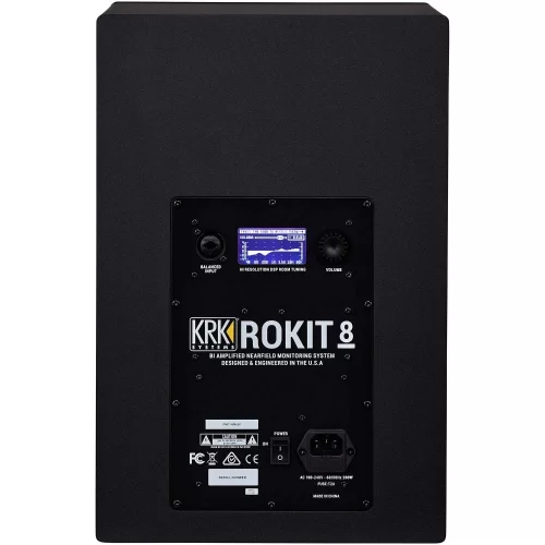 KRK Rokit RP8 G4 8 Near-Field Aktif Stüdyo Monitörü (Siyah)