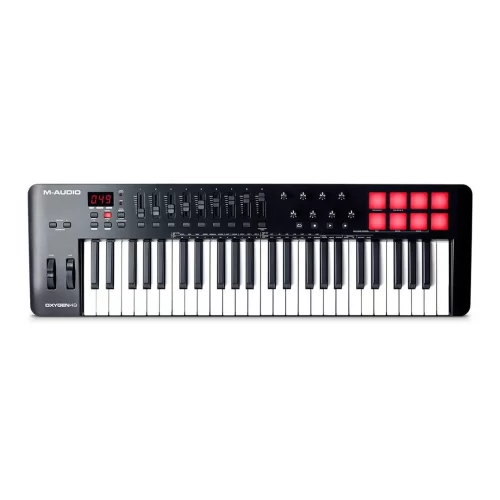 M-Audio Oxygen 49 MKV 49 tuş MIDI gelişmiş controller keyboard - 5. Nesil