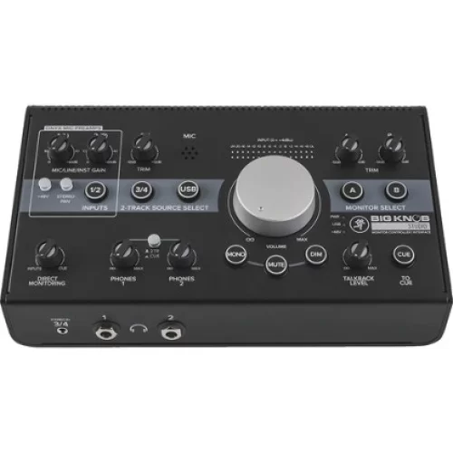 Mackie Big Knob Studio 3x2 Ses Kartı ve Stüdyo Monitör Kontrol Ünitesi