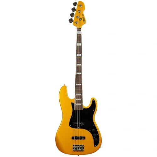 Markbass GV 4 Gloxy Serisi Gülağacı Klavye Metallic Yellow Bas Gitar