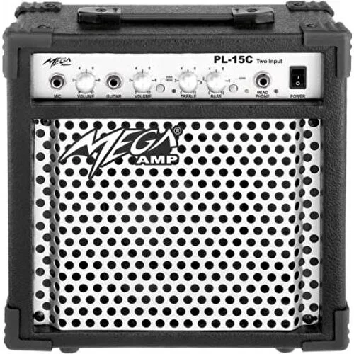 Mega PL15C 6.5 15-watt Combo Elektro Gitar Amfisi