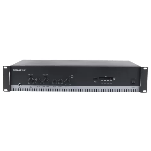 Mikafon DC200 Mixer Ampli 260W/100V , EMC, USB Player,