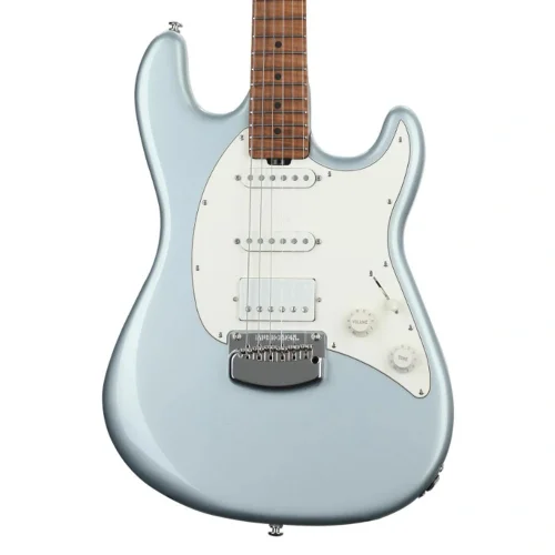 MUSIC MAN HSS Cutlass RS Serisi Fremist Silver Elektro Gitar