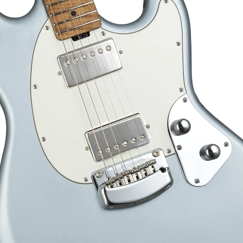 MUSIC MAN StingRay RS Serisi Fremist Silver Elektro Gitar