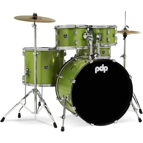 PDP Center Stage 22 Parça Davul Seti (Electric Green Sparkle)