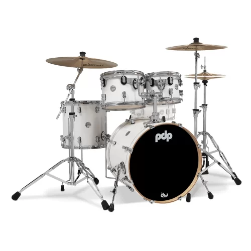 PDP Drums Concept Series 20 4 Parça Akustik Davul Seti (Pearlescent White)