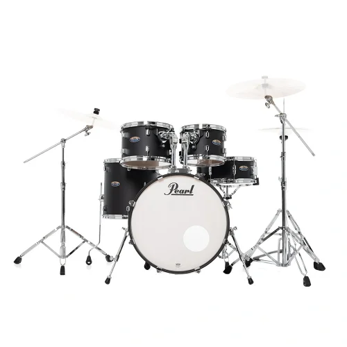 PEARL DMP905/C227 Decade Maple Satin Slate Black 5 Parça (20B/10T/12T/14F/14S) HWP-834 Aksam Setli Akustik Davul Seti