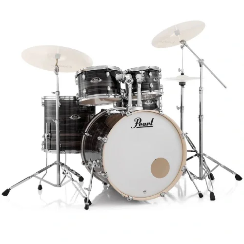 PEARL EXX705NC/C779 Export Metallic Amethyst Twist 5 Parça (20B/10T/12T/14F/14S) Aksamlı Akustik Davul Seti