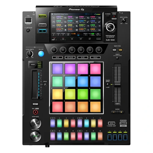 Pioneer DJ DJS-1000 16 Track DJ Sampler Black 7 Touch Screen USB Pro DJ Link