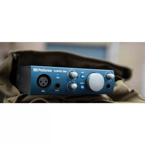 PreSonus AudioBox iOne Yeni nesil 2 Giriş /Çıkış, 1 mikrofon girişli USB 2.0 ses kartı