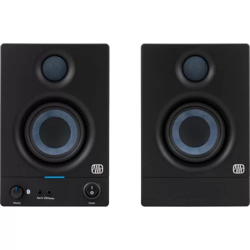 PreSonus Eris 3.5 BT MK II Yeni Nesil, Bluetooth 5.0 Bağlantılı 3.5 2-Yollu aktif stüdyo monitor (Çift)