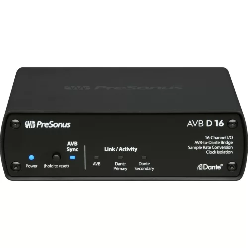 PreSonus PreSonus AVB-D16 AVB / Dante Network Switch/Bridge
