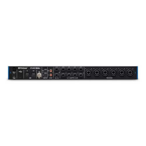 PreSonus Studio 1824c Yeni nesil 18 Giriş / 18 Çıkış, 8 mikrofon girişli USB-C ses kartı