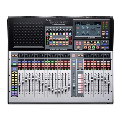 PreSonus StudioLive 32SX 32 preamp, yeni nesil dijital mixer (24 Fader / 40 Miks Kanal)