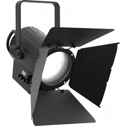Prolights ECLFRESNEL TUWH LED FRESNEL SPOT, 230W 3200K, 17-66°, Barndoors incl. White