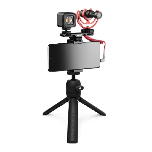 RODE Vlogger Kit Universal 3.5 mm giriş bağlantılı mobil telefonlar için Vlogger kit