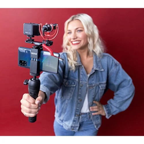 RODE Vlogger Kit Universal 3.5 mm giriş bağlantılı mobil telefonlar için Vlogger kit