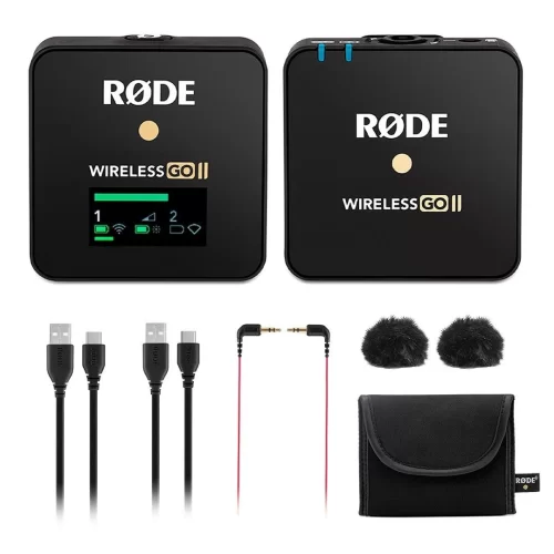 RODE Wireless GO II Single Tek Kanal Kompakt Kablosuz Mikrofon ve Kayıt Sistemi