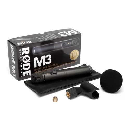 RODE M3 Mikrofon Kondansatör mikrofon (mount ile birlikte)