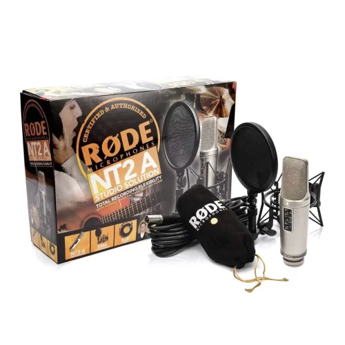RODE NT2-A Multi Pattern, Geniş Diyafram kondansatör mikrofon (mount ile birlikte)