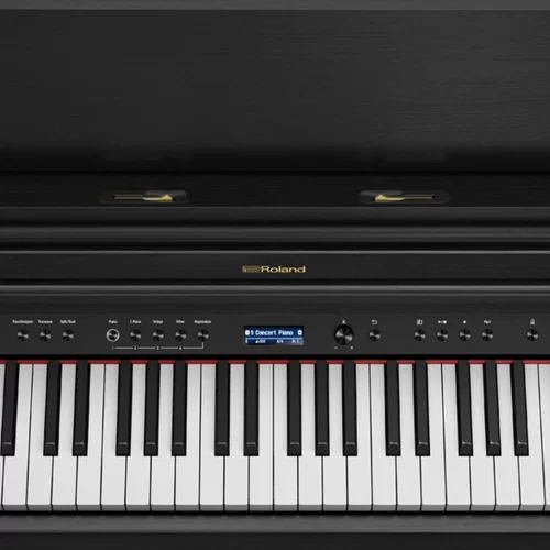 ROLAND HP704-CH Mat Siyah Dijital Piyano (Tabure & Kulaklık Hediyeli)