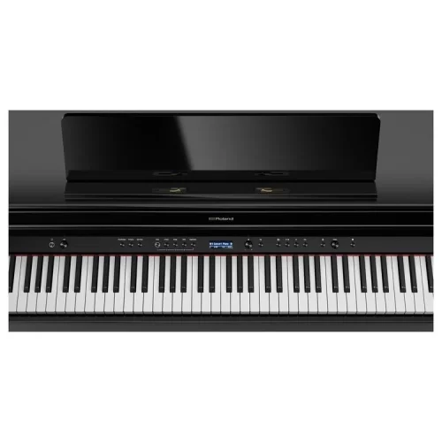 ROLAND HP704-PE Parlak Siyah Dijital Piyano (Tabure & Kulaklık Hediyeli)