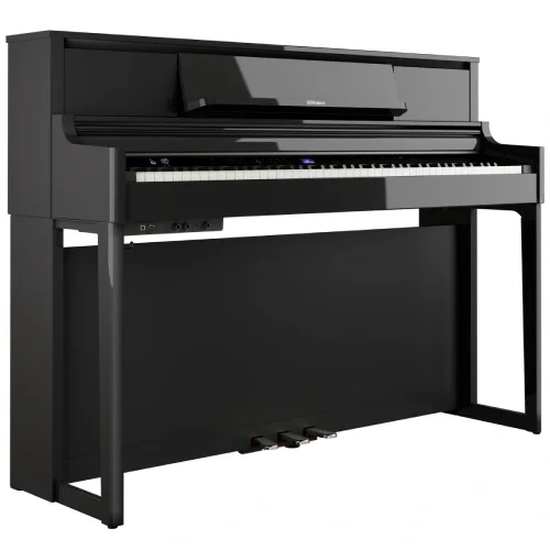 ROLAND LX-5-PE Parlak Siyah Dijital Duvar Piyanosu (Tabure & Kulaklık Hediyeli)