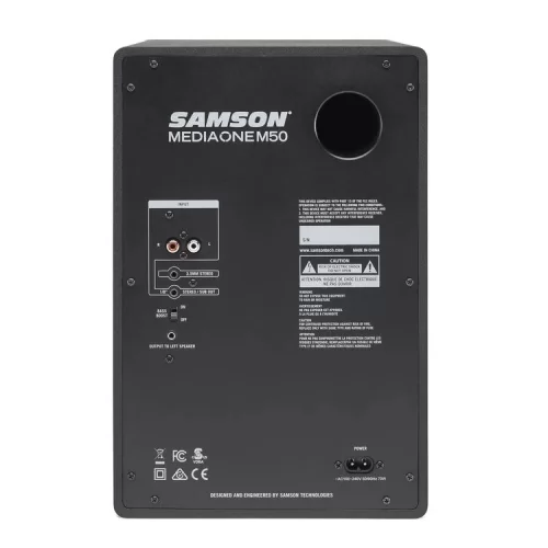 Samson M50 Media One 5.25 Stüdyo Monitörü (Çift)